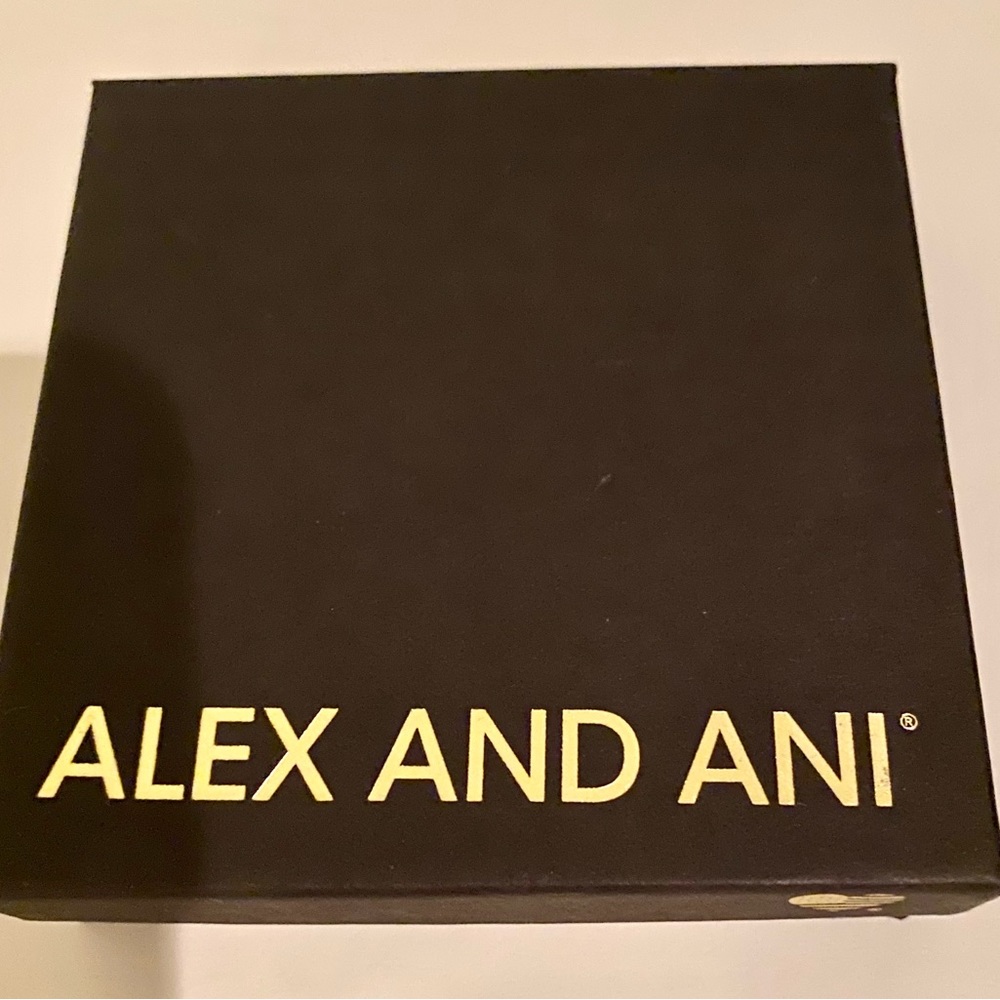 Alex and Ani Gold Paw Print Bangle Bracelet, Size Adjustable